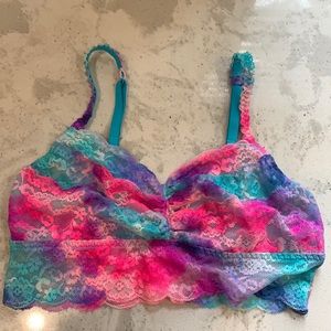 PINK multi color bralette